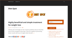 Desktop Screenshot of diet-spot.info
